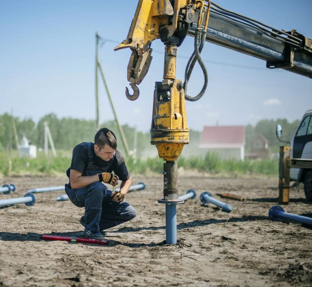 Винтовые сваи с установкой в Суздале
